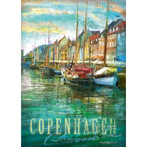 Schmidt Spiele (59583) - Patrick Reid O’Brien: "Copenhagen" - 1000 piezas