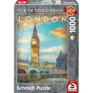 Schmidt Spiele (59585) - Patrick Reid O’Brien: "London" - 1000 piezas