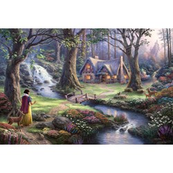 Schmidt Spiele (59485) - Thomas Kinkade: "Snow White" - 1000 piezas