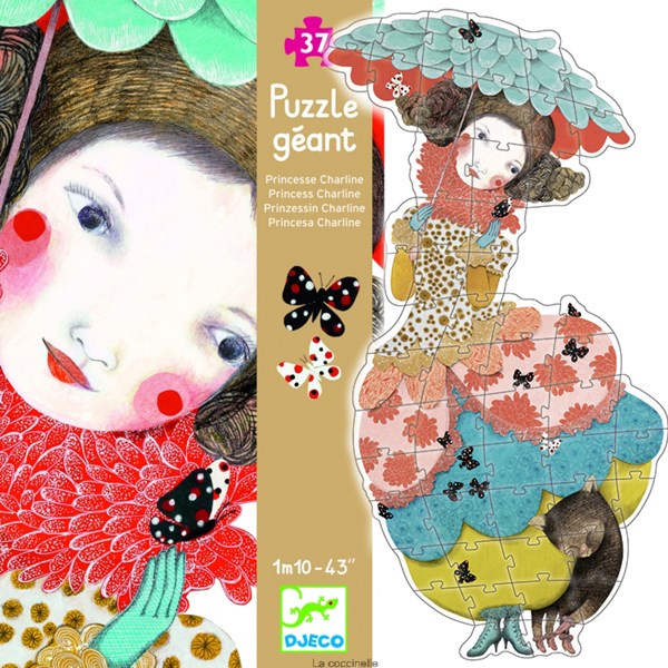 Djeco (07127) - "Princess Charline" - 37 piezas