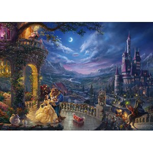 Schmidt Spiele (59484) - Thomas Kinkade: "Beauty and the Beast" - 1000 piezas
