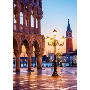 Schmidt Spiele (58320) - "An Evening at the Pizzetta, Venice" - 500 piezas