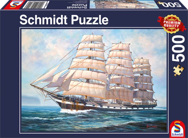 Schmidt Spiele (58311) - "Raise the Sails!" - 500 piezas