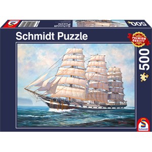 Schmidt Spiele (58311) - "Raise the Sails!" - 500 piezas