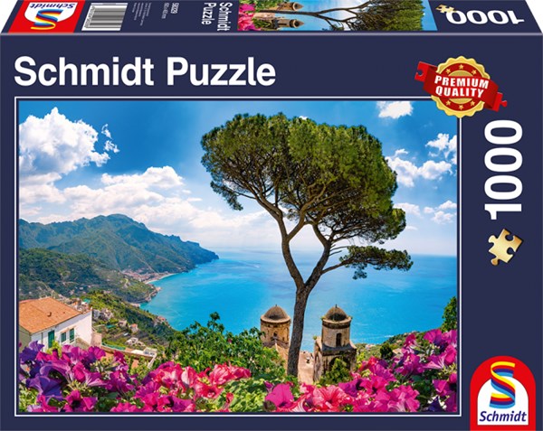 Schmidt Spiele (58329) - "View over the Amalfi Coast" - 1000 piezas