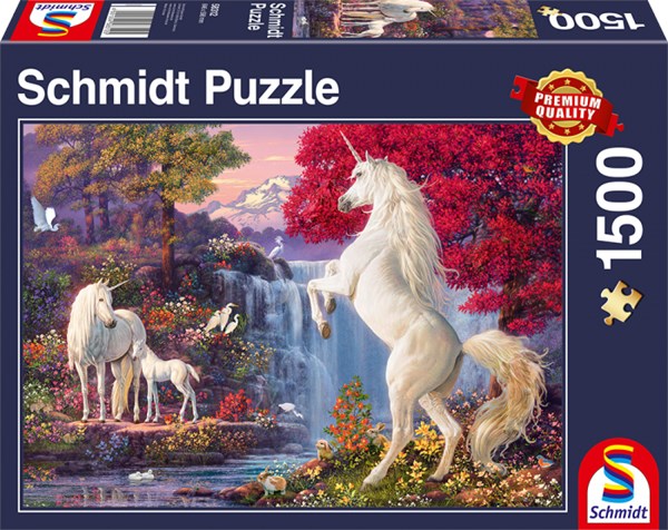 Schmidt Spiele (58312) - "Triumph of The Unicorns" - 1500 piezas
