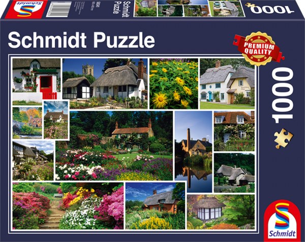 Schmidt Spiele (58341) - "Have a Holiday in England" - 1000 piezas