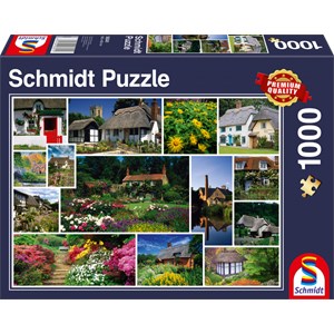 Schmidt Spiele (58341) - "Have a Holiday in England" - 1000 piezas