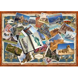 Schmidt Spiele (58343) - "Greetings from All Over the World" - 1500 piezas