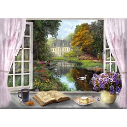 Schmidt Spiele (59590) - Dominic Davison: "View of the Castle Gardens" - 1000 piezas