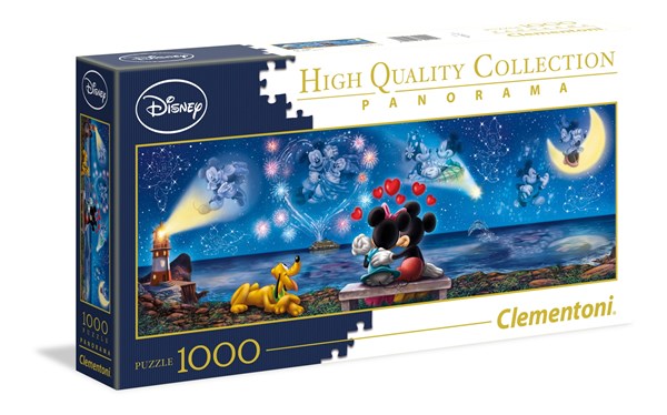 Clementoni (39449) - "Mickey and Minnie" - 1000 piezas