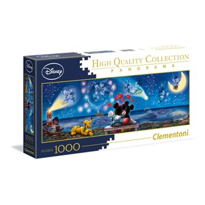 Clementoni (39449) - "Mickey and Minnie" - 1000 piezas