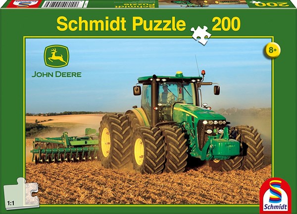 Schmidt Spiele (55526) - "Twin Tyre Tractor" - 200 piezas