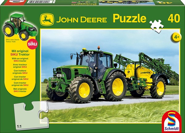 Schmidt Spiele (55625) - "Tracter With Sprayer" - 40 piezas