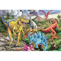 Schmidt Spiele (56916) - "Dinosaurs" - 100 piezas
