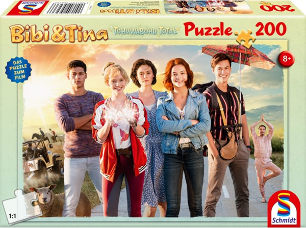 Schmidt Spiele (56236) - "Bibi and Tina, Tohuwabohu Total" - 200 piezas