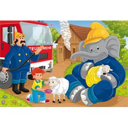 Schmidt Spiele (56207) - "Benjamin the Elephant in Action" - 24 piezas