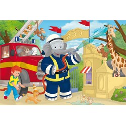 Schmidt Spiele (56209) - "Benjamin, Always in action" - 48 piezas