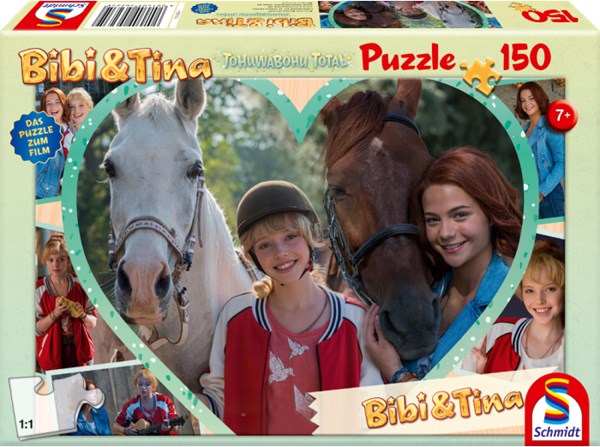 Schmidt Spiele (56235) - "Bibi and Tina, Girls Friendship" - 150 piezas