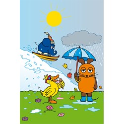 Schmidt Spiele (56213) - "The Mouse, Fun with the mouse" - 48 piezas