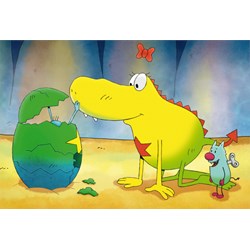 Schmidt Spiele (56226) - "On the road with Molly Monster" - 24 piezas