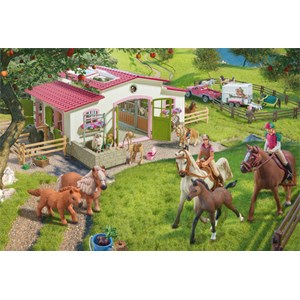 Schmidt Spiele (56190) - "Horse Ride into the Countryside" - 100 piezas