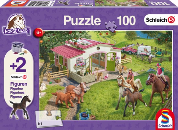 Schmidt Spiele (56190) - "Horse Ride into the Countryside" - 100 piezas