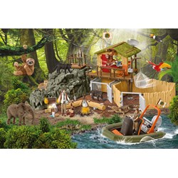 Schmidt Spiele (56238) - "Research Station Croco" - 100 piezas