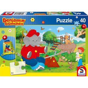 Schmidt Spiele (56262) - "Benjamin the Elephant" - 40 piezas