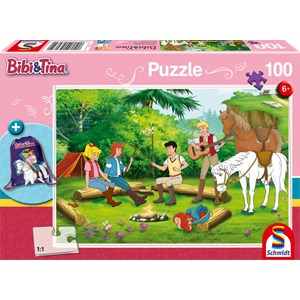 Schmidt Spiele (56264) - "Bibi and Tina" - 100 piezas