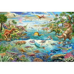 Schmidt Spiele (56253) - "Discover the Dinosaurs" - 200 piezas