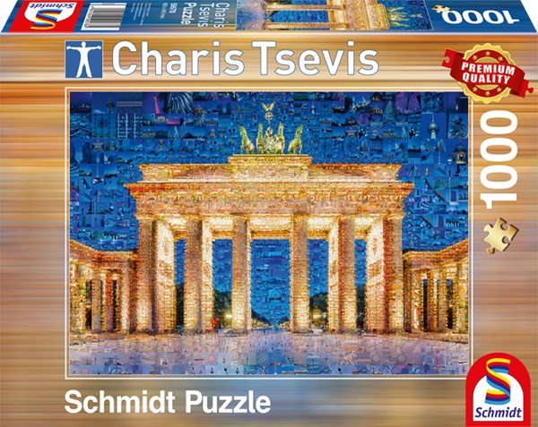 Schmidt Spiele (59578) - Charis Tsevis: "Berlin" - 1000 piezas