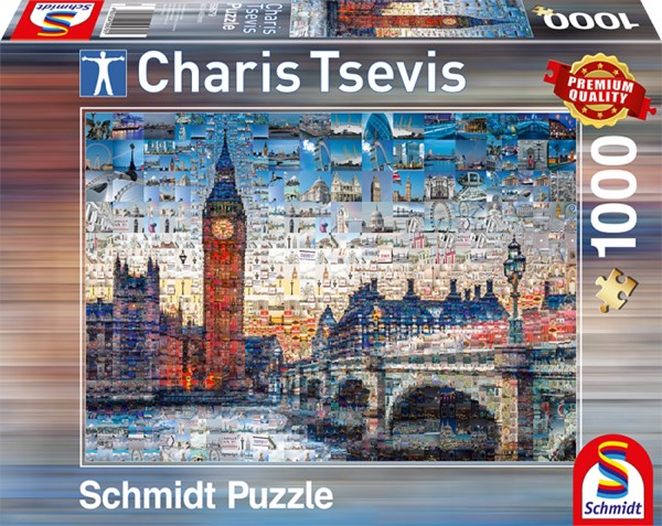 Schmidt Spiele (59579) - Charis Tsevis: "London" - 1000 piezas