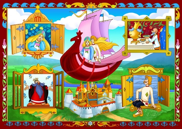 Castorland (B-PU50201-BC) - "Flying Ship" - 500 piezas