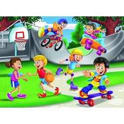 Ravensburger (10687) - "Skateboarding" - 100 piezas