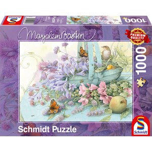Schmidt Spiele (59572) - Marjolein Bastin: "Flower Basket" - 1000 piezas