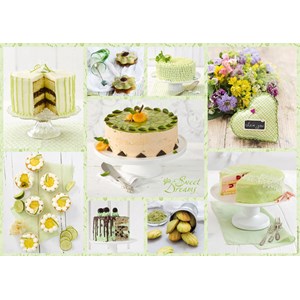 Schmidt Spiele (59575) - "Spring Green Cake Buffet" - 1000 piezas