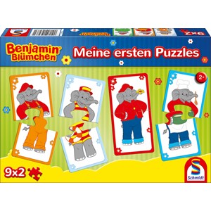 Schmidt Spiele (56273) - "My First Puzzle" - 2 piezas