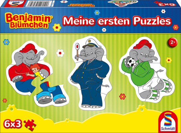 Schmidt Spiele (56274) - "My First Puzzle" - 3 piezas