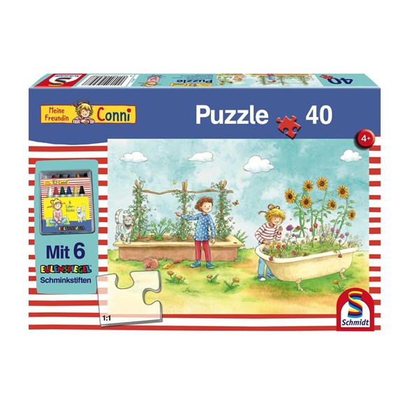 Schmidt Spiele (56258) - "Conni in the Flower Garden" - 40 piezas