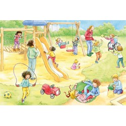 Schmidt Spiele (56261) - "On the Playground" - 100 piezas
