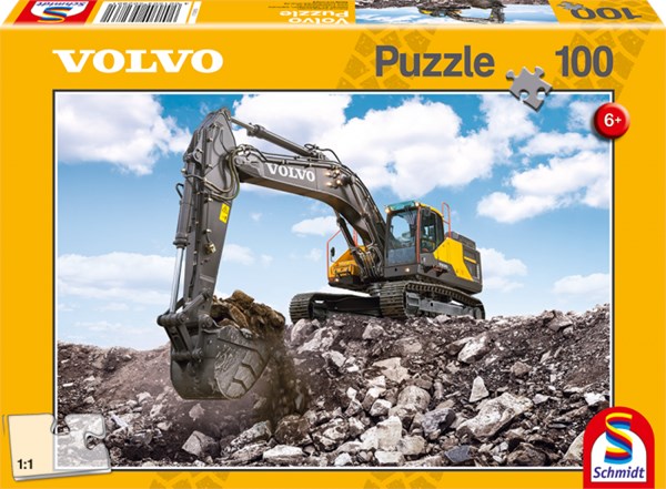 Schmidt Spiele (56286) - "Volvo EC380E" - 100 piezas