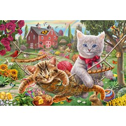 Schmidt Spiele (56289) - "Kitten in the Garden" - 150 piezas