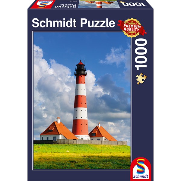 Schmidt Spiele (58319) - "Westerhever Lighthouse" - 1000 piezas