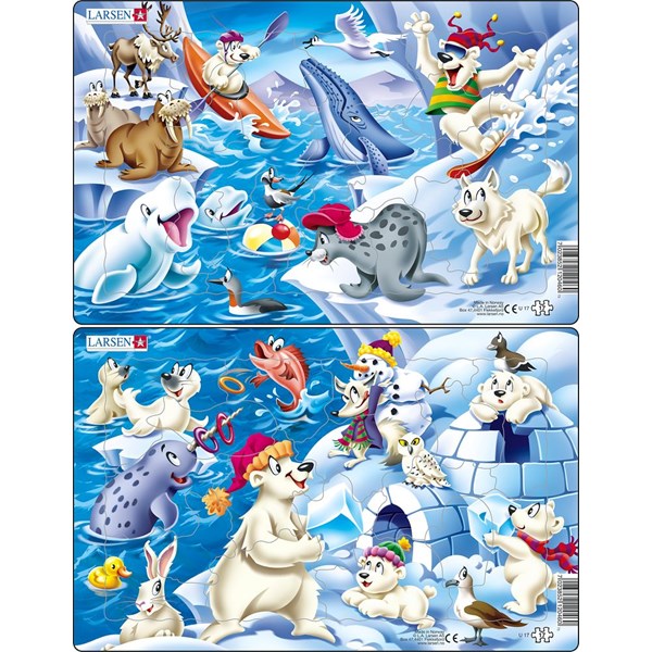 Larsen (U17) - "Animals in the Arctic" - 17 piezas