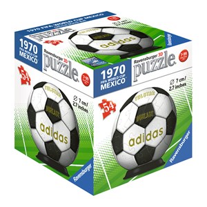 Ravensburger (11937-01) - "1970 Fifa World Cup" - 54 piezas