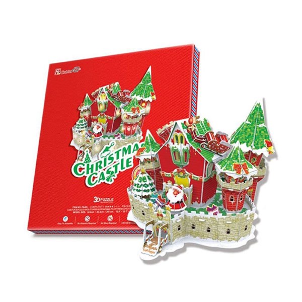 Cubic Fun (P646h) - "Christmas Castle" - 84 piezas