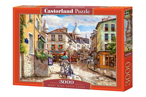 Castorland (C-300518) - "Mont Marc Sacre Coeur" - 3000 piezas