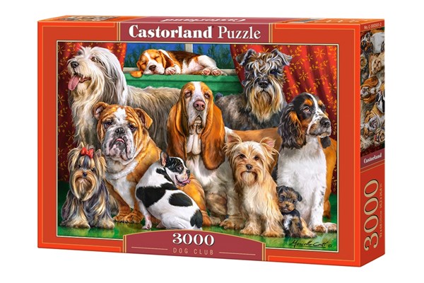 Castorland (C-300501) - "Dog Club" - 3000 piezas