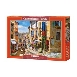 Castorland (C-200740) - "Saint Emilion, France" - 2000 piezas